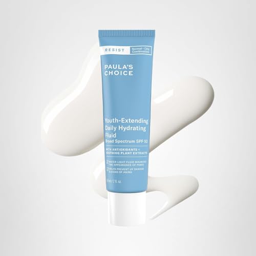 Paula's Choice RESIST hydrating fluid with UVA UVB protection for everyday wear.