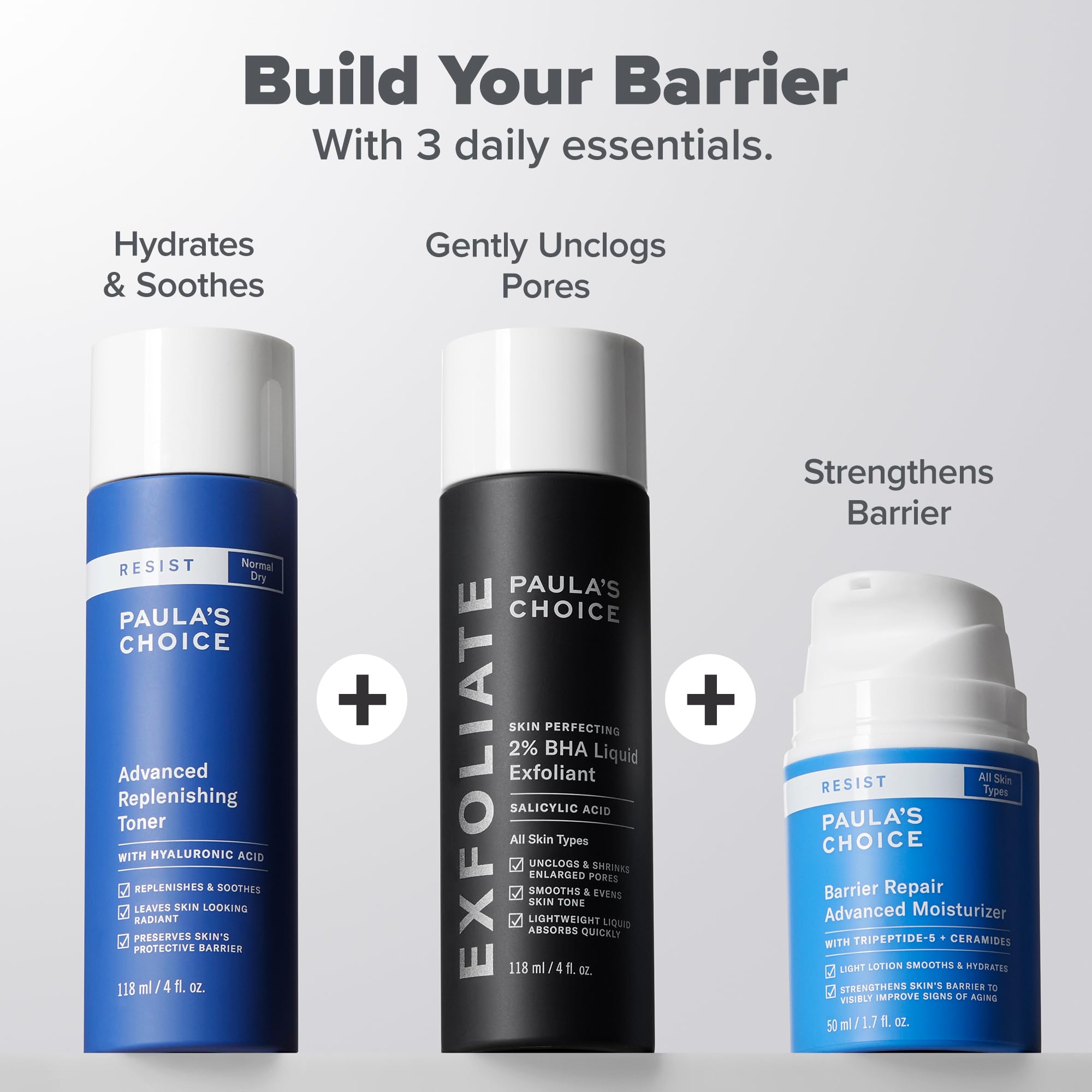 Hyaluronic acid in Paula's Choice Resist toner adds moisture to dry areas