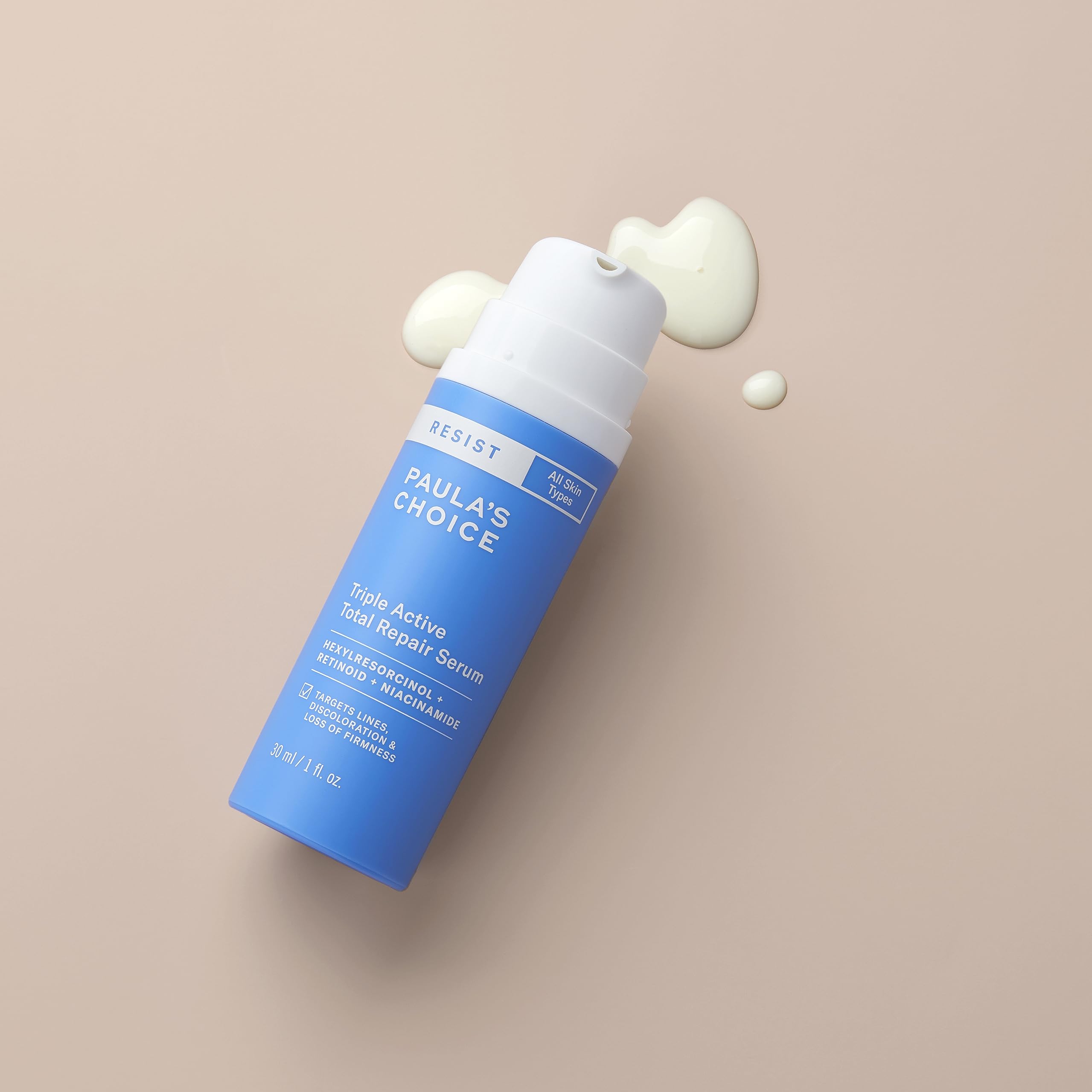 Paula's Choice RESIST serum sustainable packaging for eco-friendly routines.