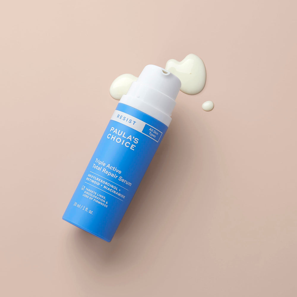 Paula's Choice RESIST serum sustainable packaging for eco-friendly routines.