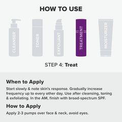 Paula's Choice serum texture shown as light, fast-absorbing on skin.