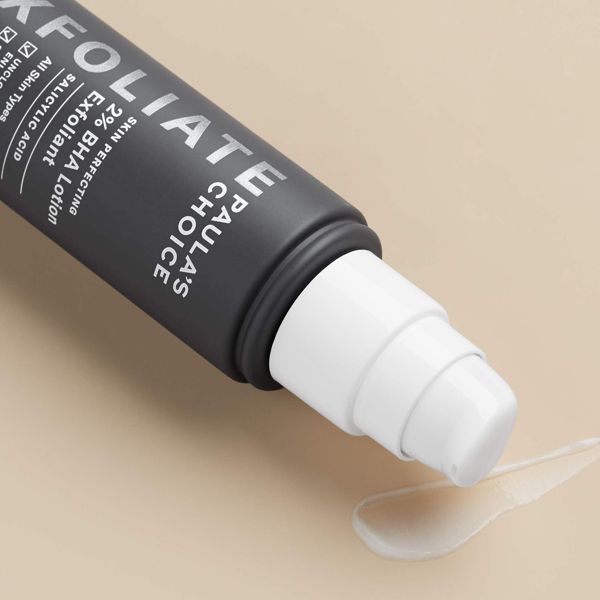 Paula's Choice application shot illustrates easy leave-on routine for pores