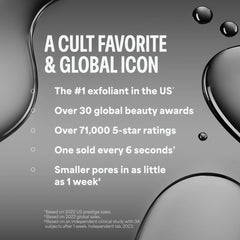Paula's Choice travel bottle enables on-the-go exfoliation for a smoother complexion