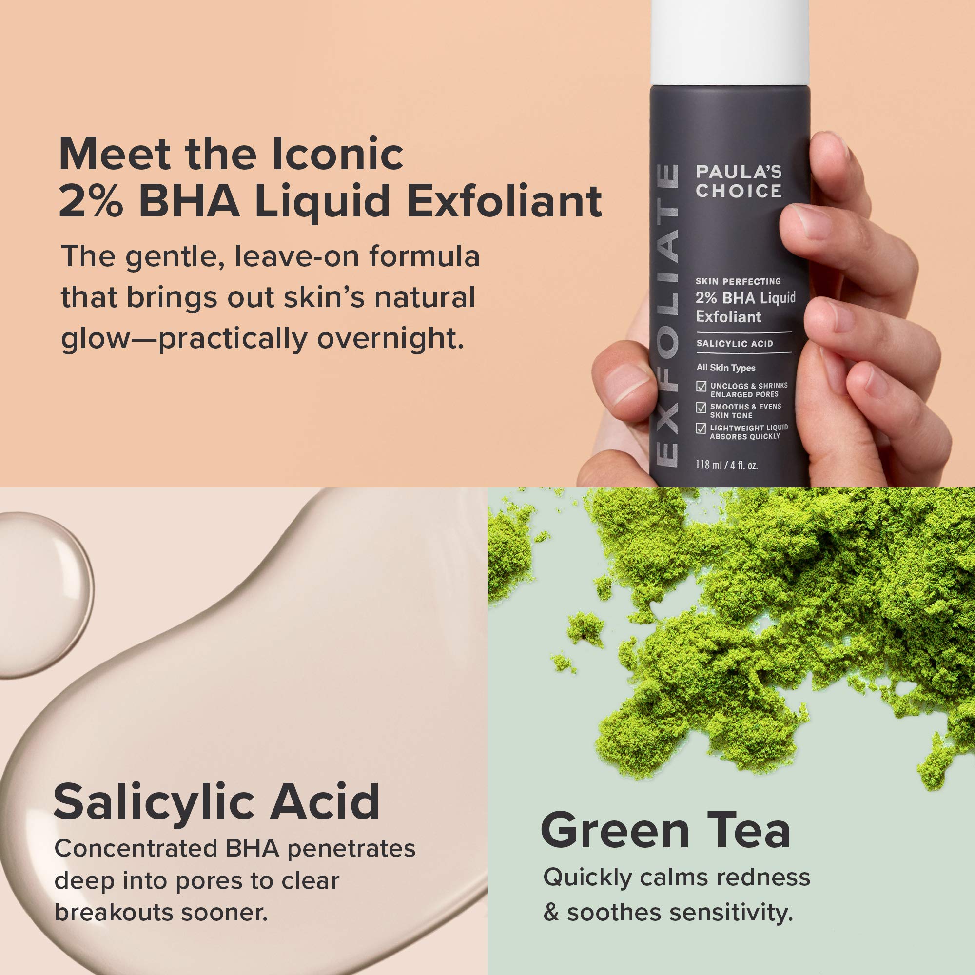 Paula's Choice Skin Perfecting 8% AHA Gel Exfoliant duo packaging.