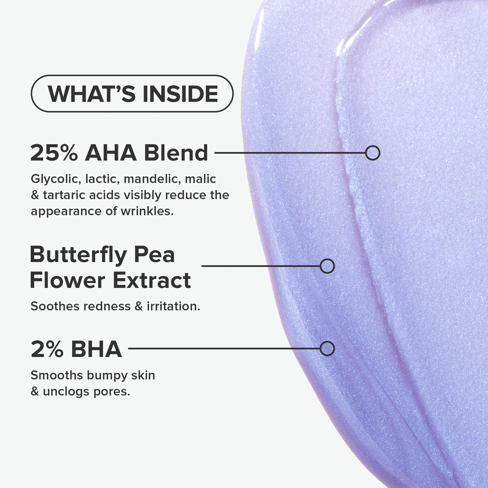 Paula's Choice Skin Perfecting Peel packaging with 25% AHA and 2% BHA