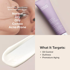 Paula's Choice SPF 50 sunscreen with a matte finish for non-greasy skin