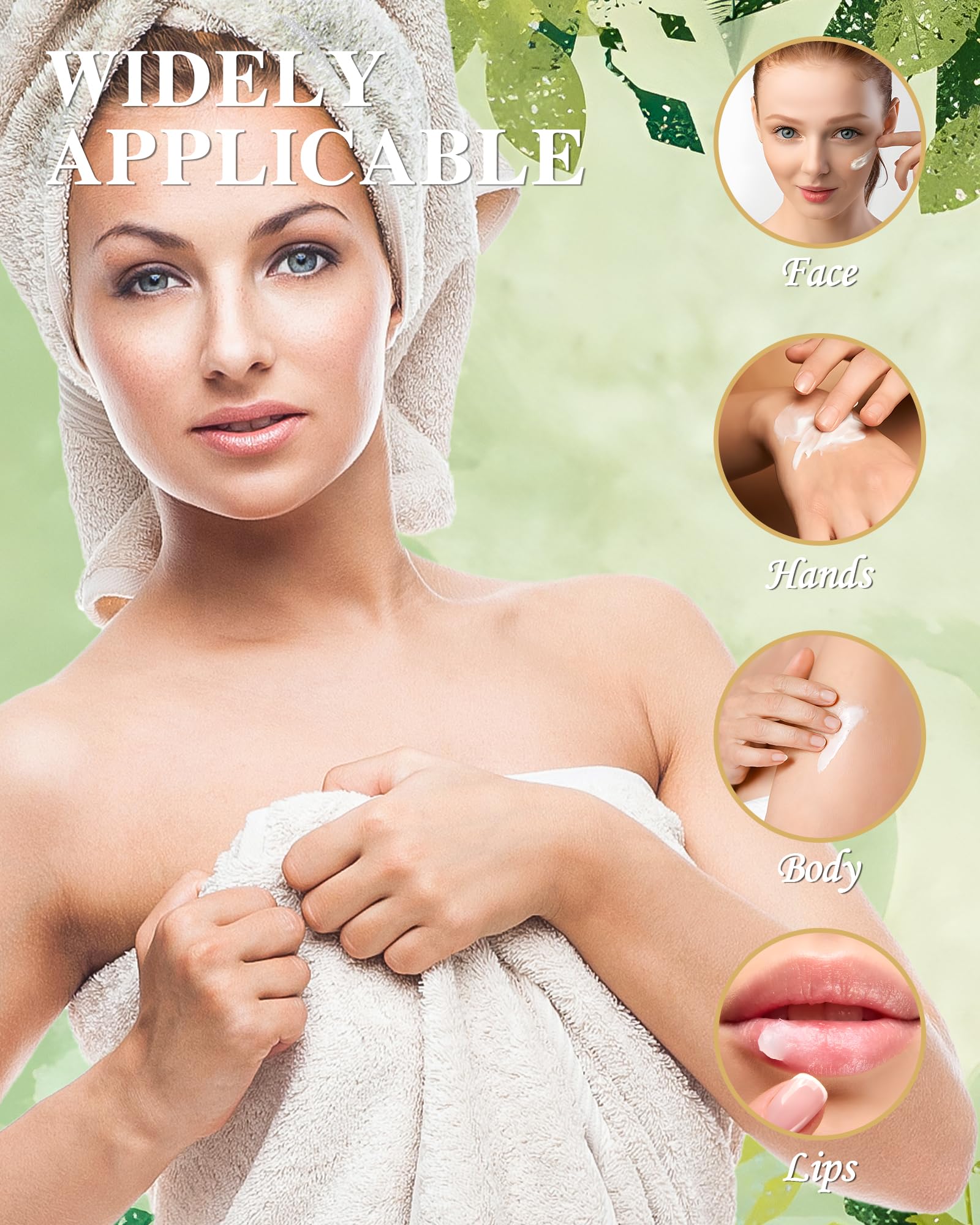 PAUOPOH creamy texture on skin illustrates rich, comfortable moisture