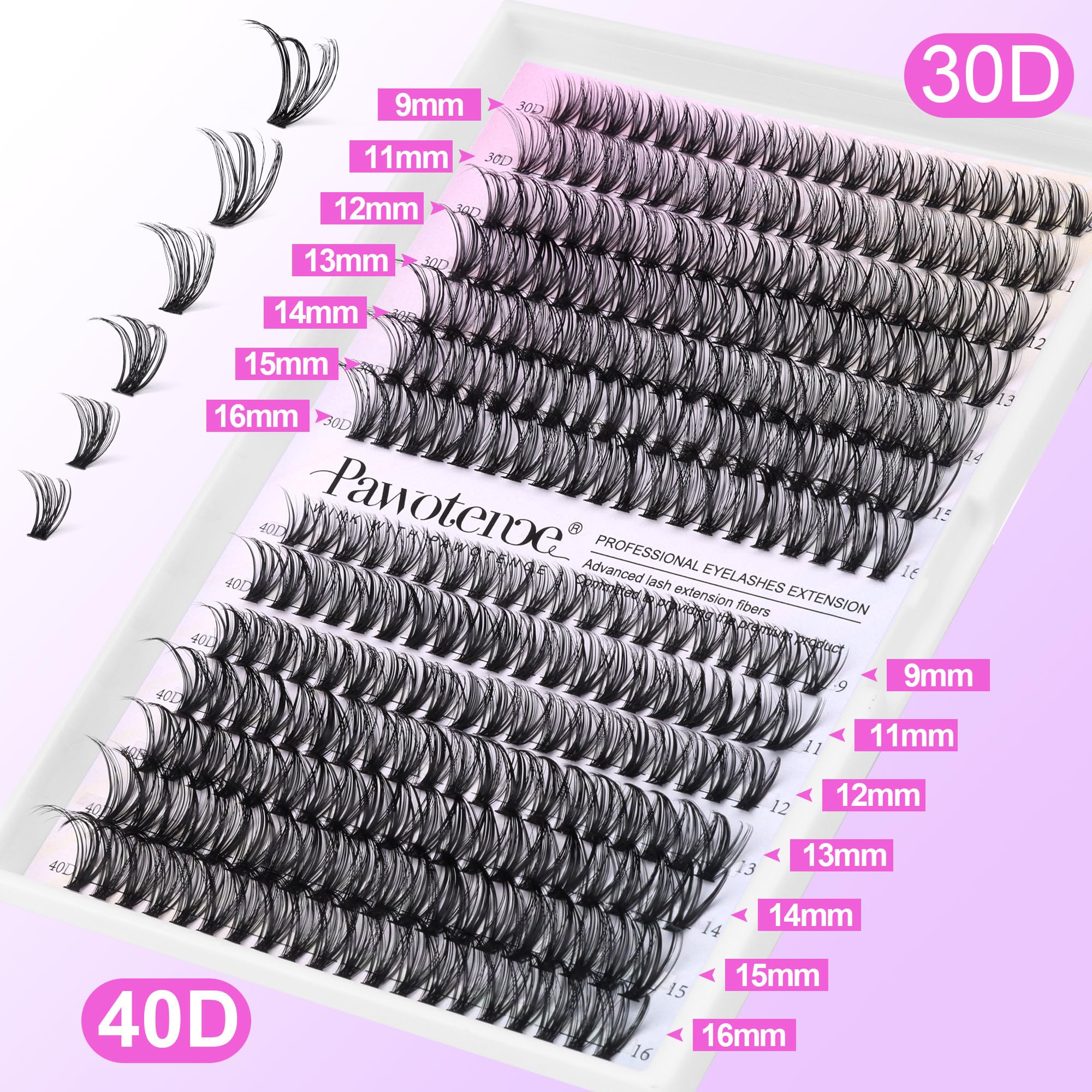 Pawotence all-in-one lash kit for convenient at-home styling.
