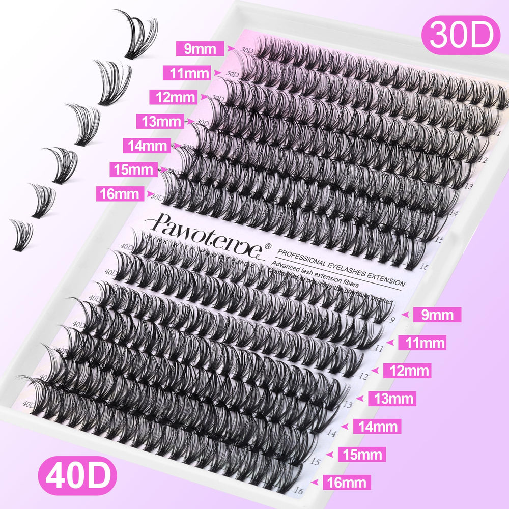 Pawotence all-in-one lash kit for convenient at-home styling.