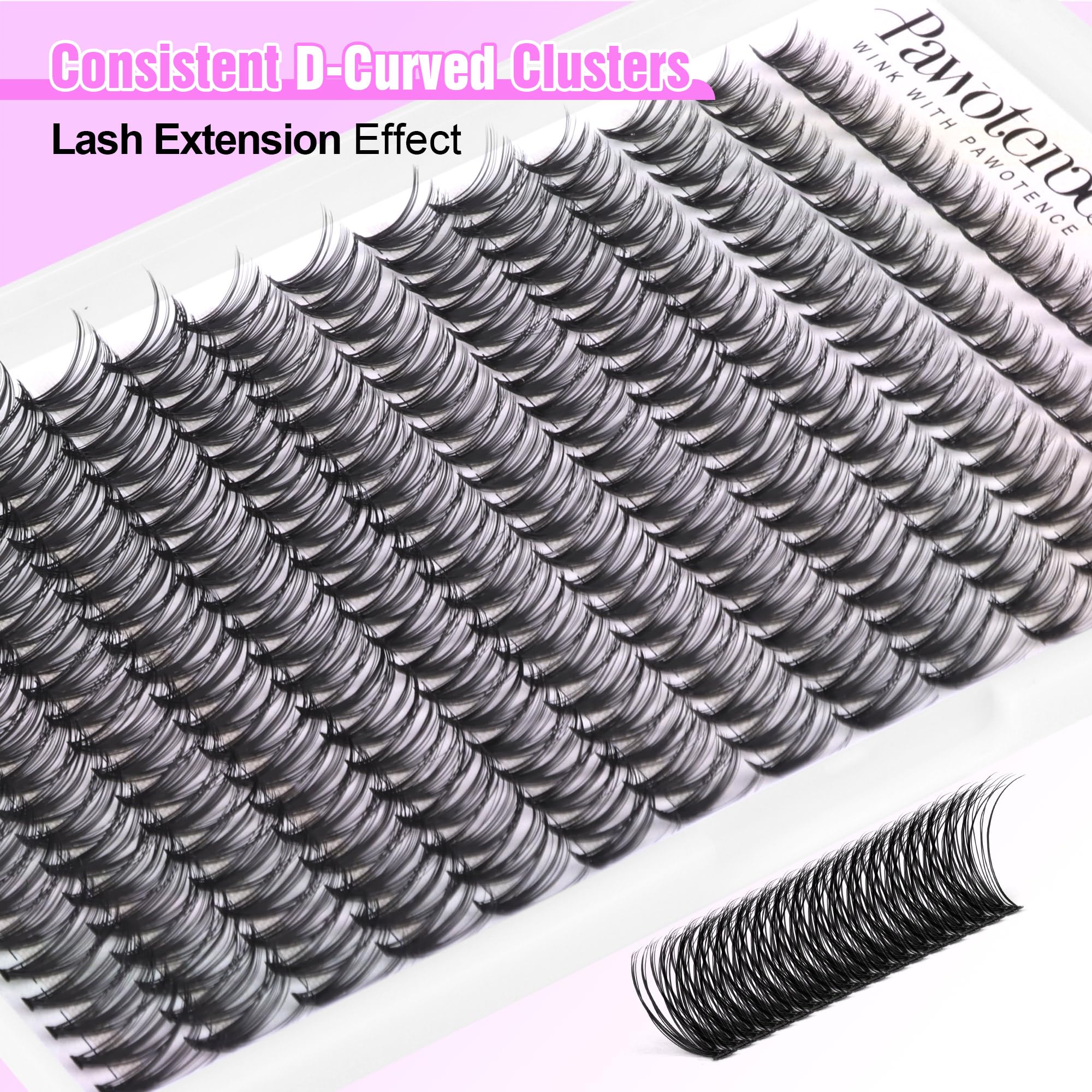 Pawotence DIY application guide supports confident at-home lash styling.