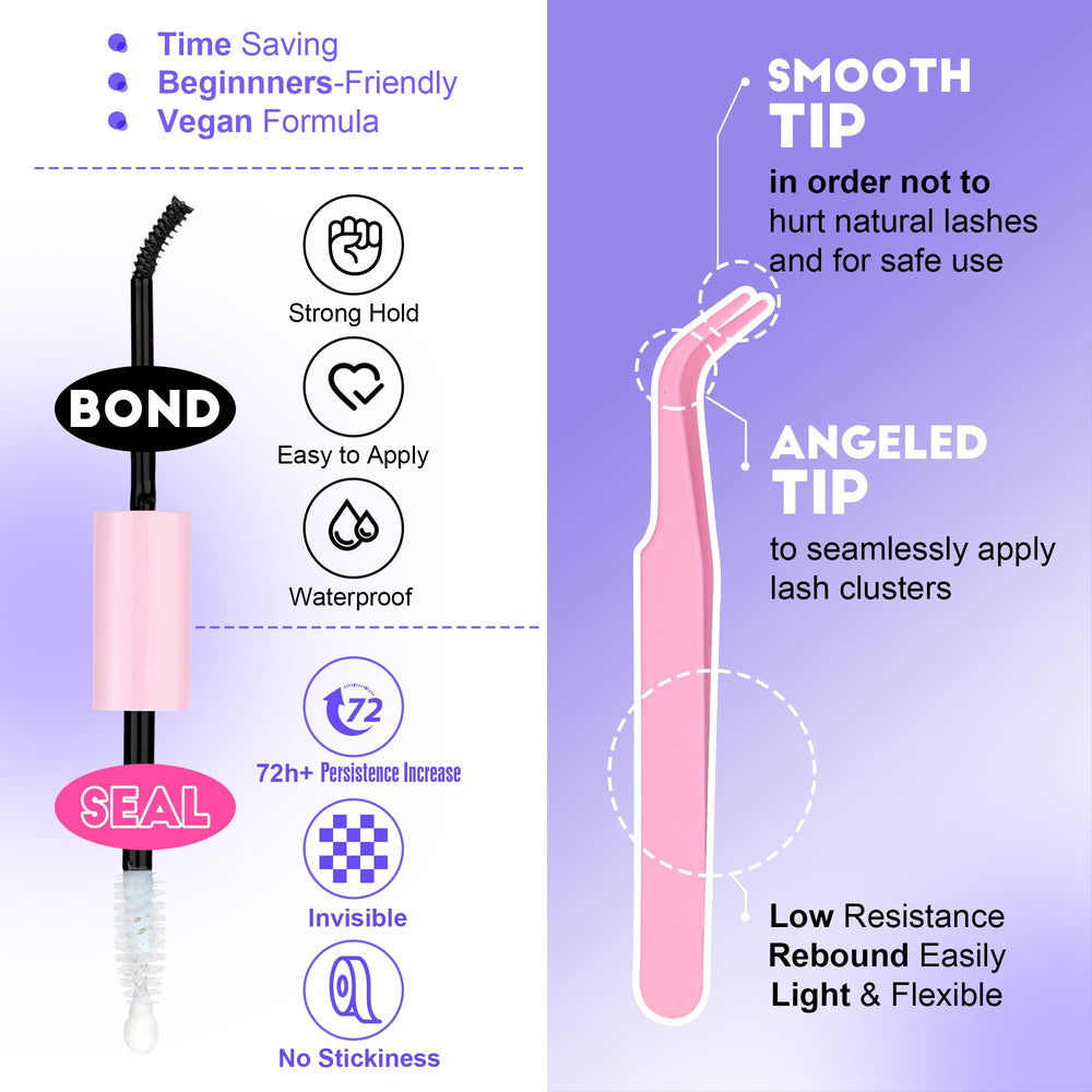 Pawotence DIY eyelash extension setup for salon-like results