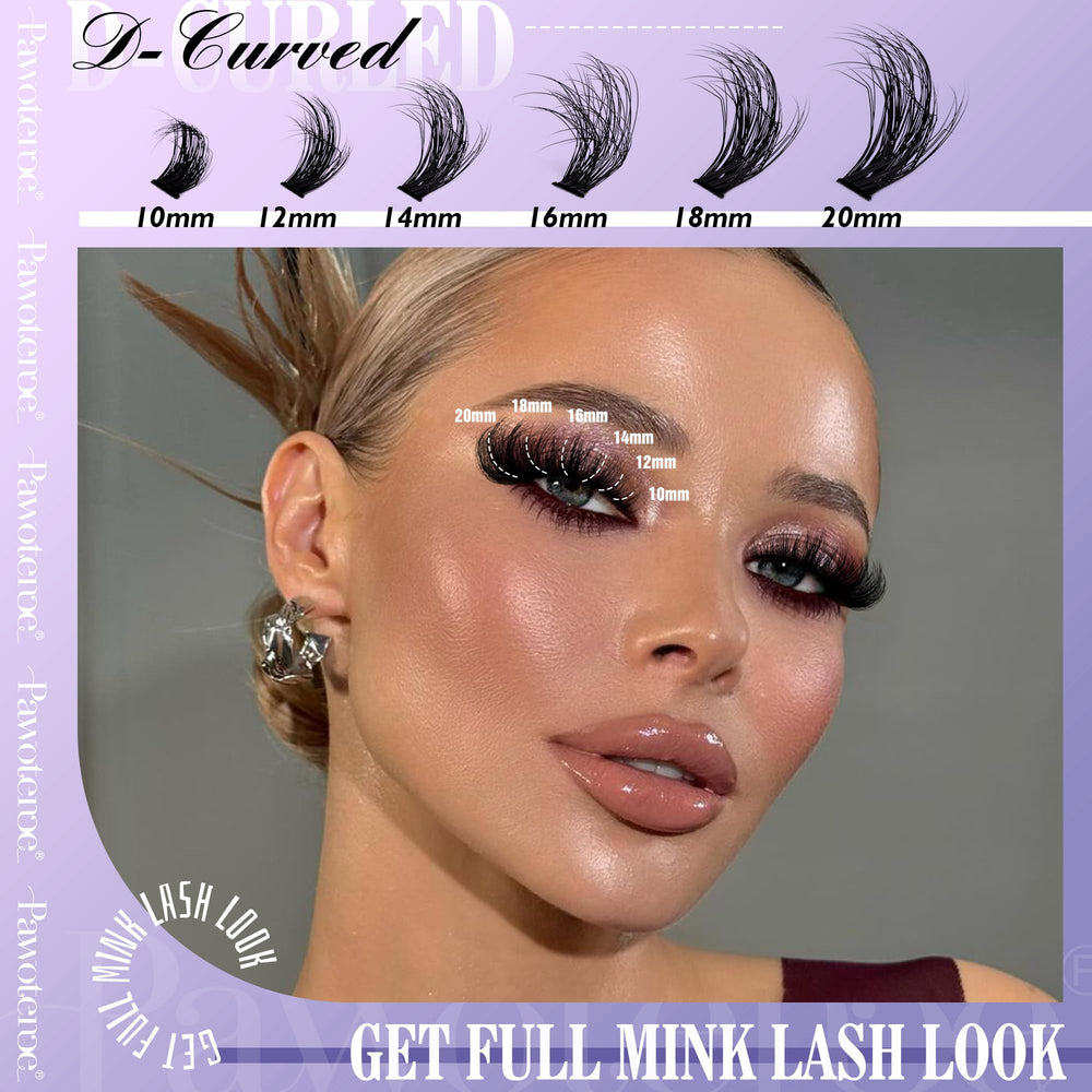 Pawotence lash applicator tweezer for precise, mess-free placement