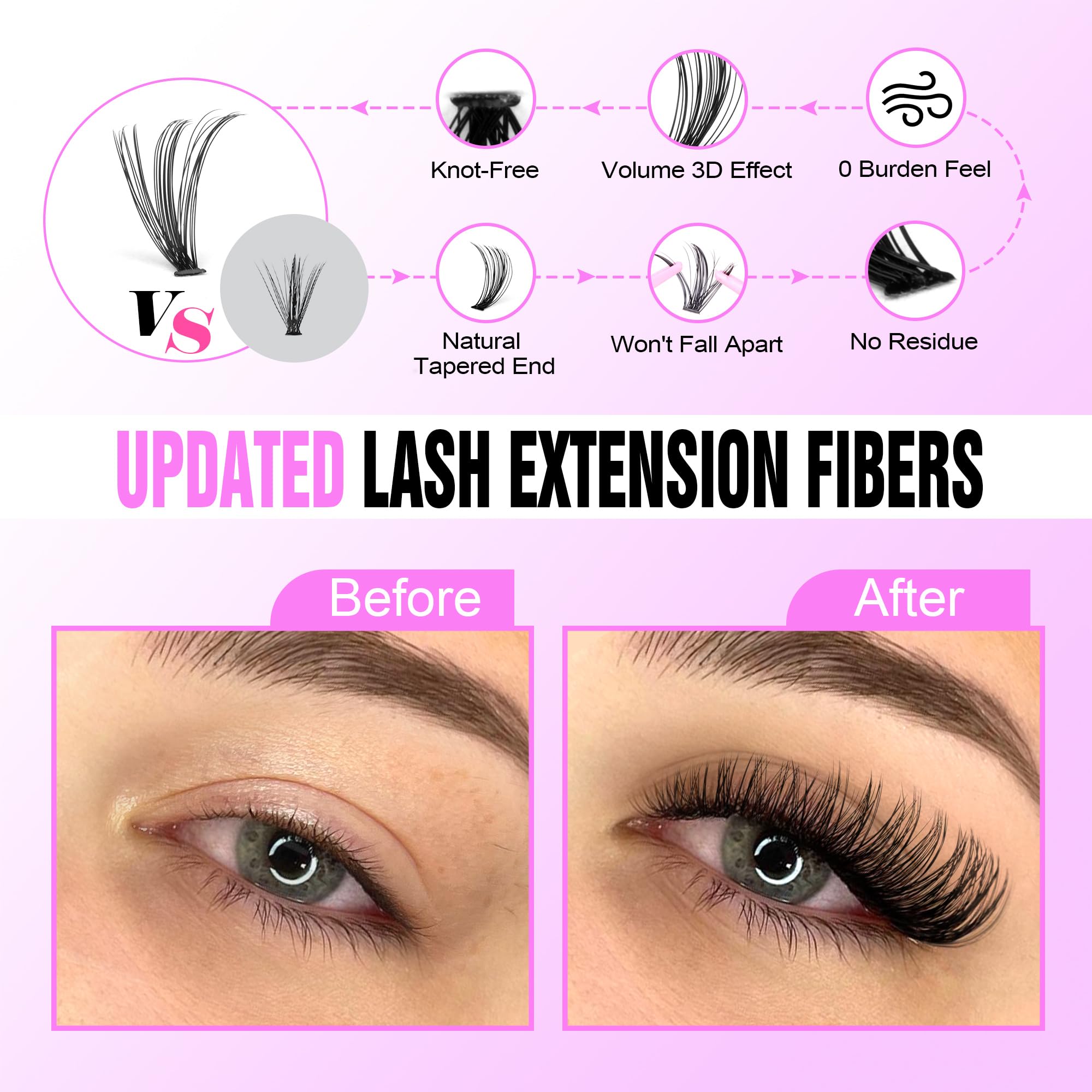 Pawotence lash applicator tweezers enable precise placement during DIY application.