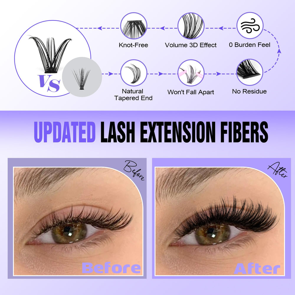 Pawotence lash applicator ensures precise placement during at-home application