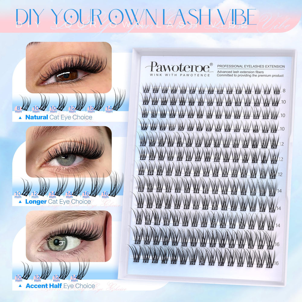 Pawotence lash bond and seal keeps clusters secure and easy to remove