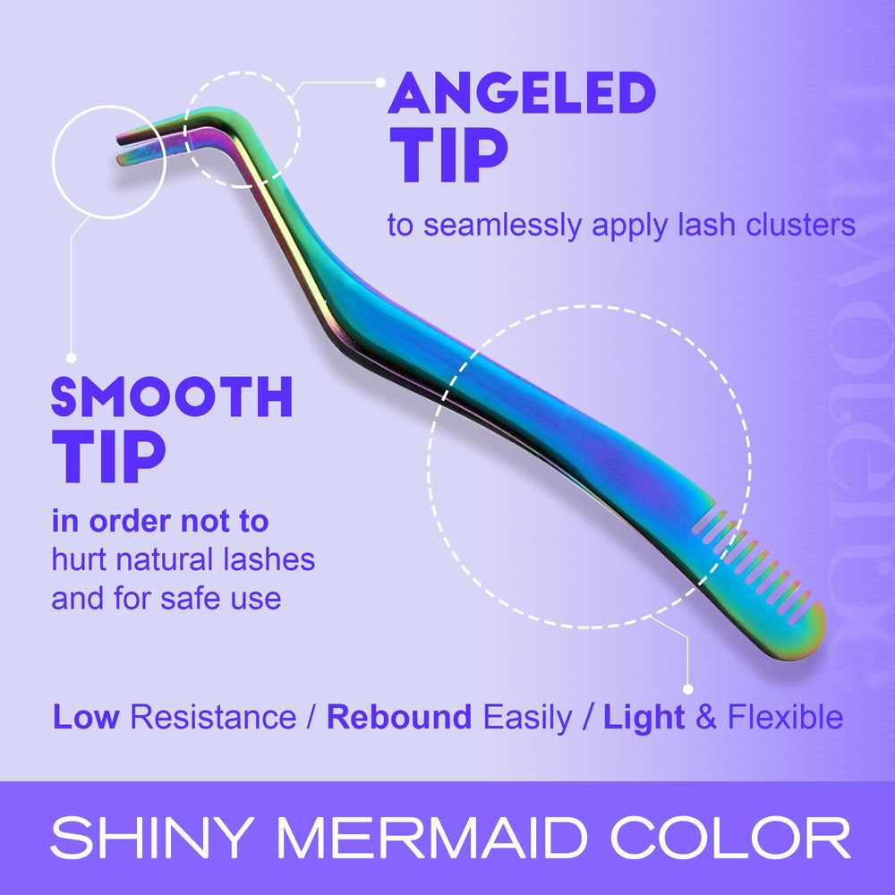 Pawotence lash remover eases gentle cluster removal.