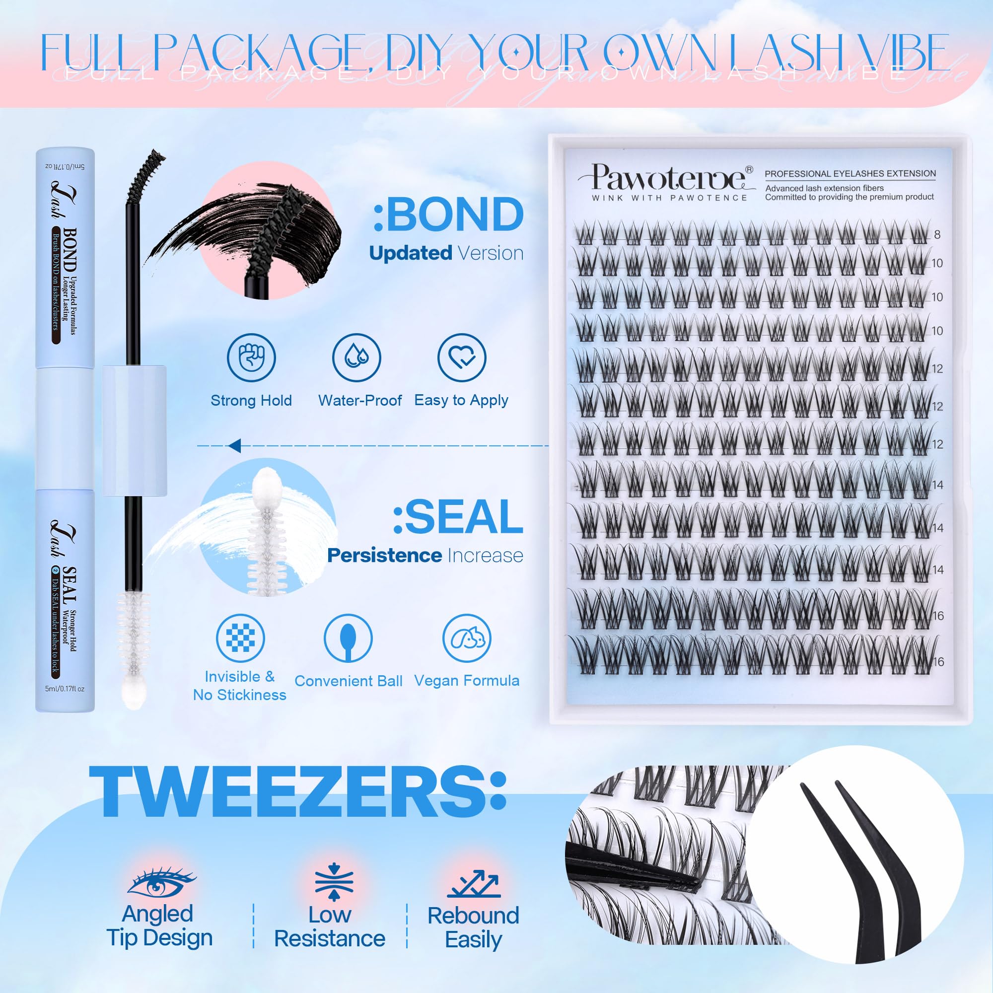 Pawotence professional eyelash designer brand adds glamour with precision