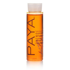 Paya Shampoo Huntington bottle pour showcases premium formula for nourished hair