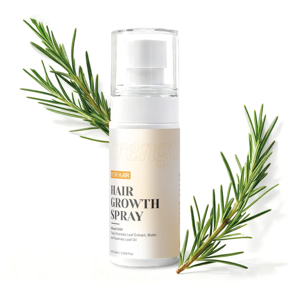 PBZPBZ Hair Growth Spray morning routine shot for easy application