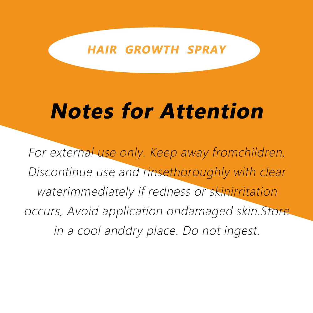 PBZPBZ Hair Growth Spray close-up showing lightweight, non-sticky texture