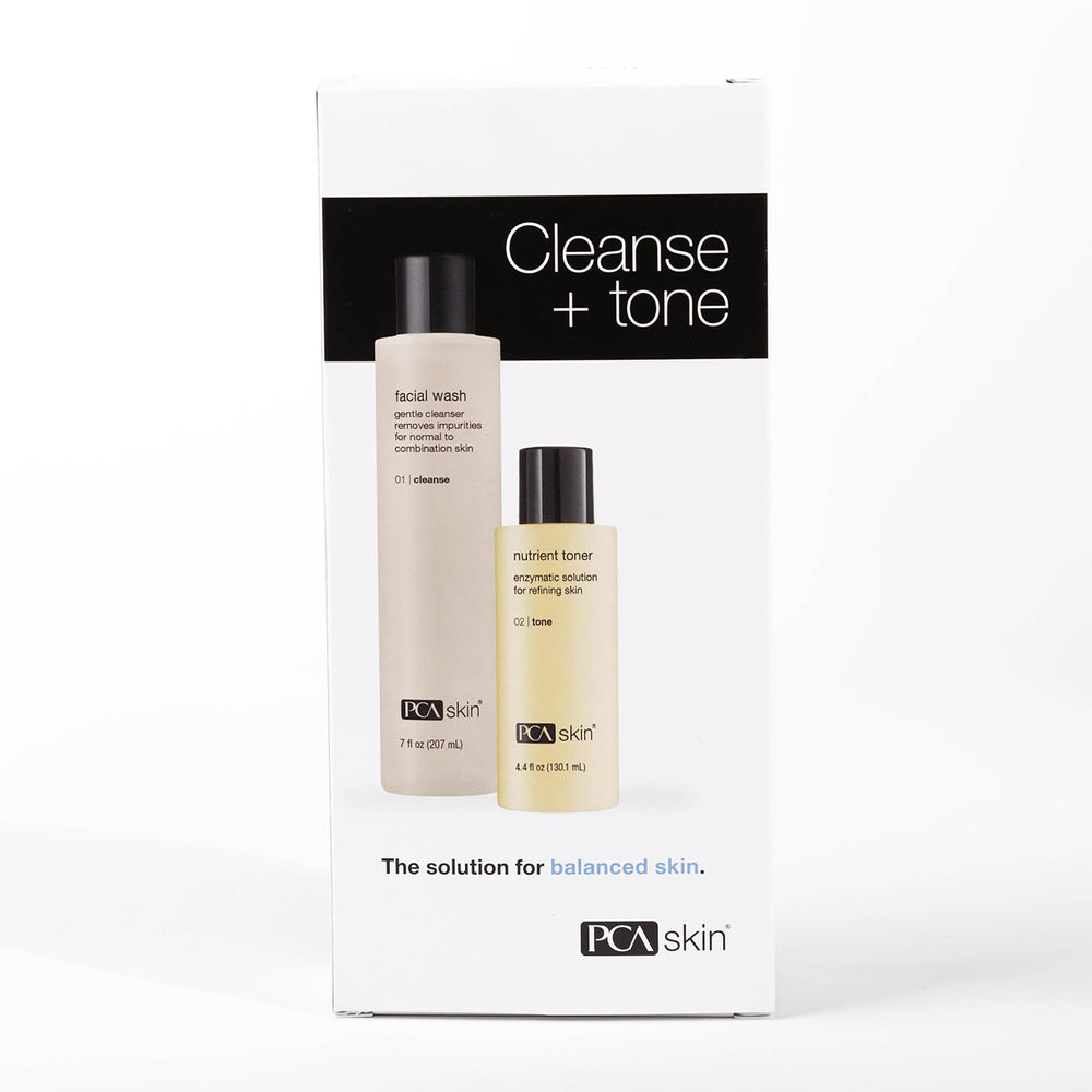 PCA SKIN Gentle Foaming Face Wash bottle cleansing makeup and impurities while maintaining hydration.