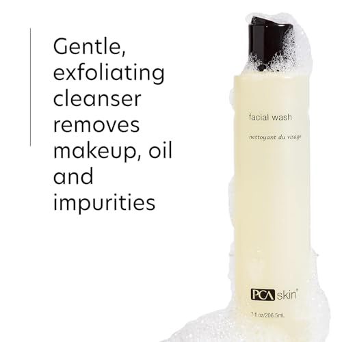 PCA SKIN Gentle Foaming Face Wash creates a rich lather for a clean, hydrated start.
