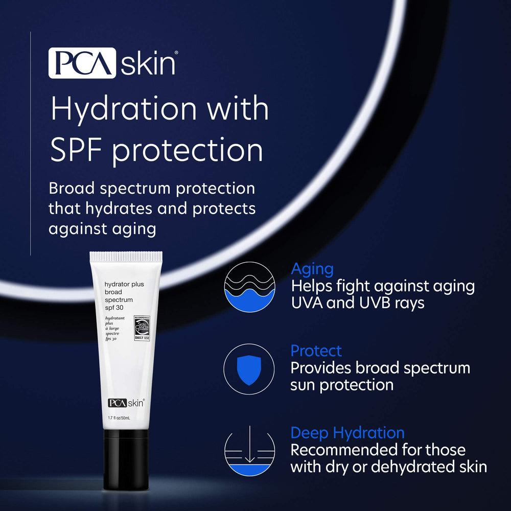 Creamy, oil-free texture of PCA SKIN Hydrator Plus SPF 30