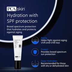 Creamy, oil-free texture of PCA SKIN Hydrator Plus SPF 30