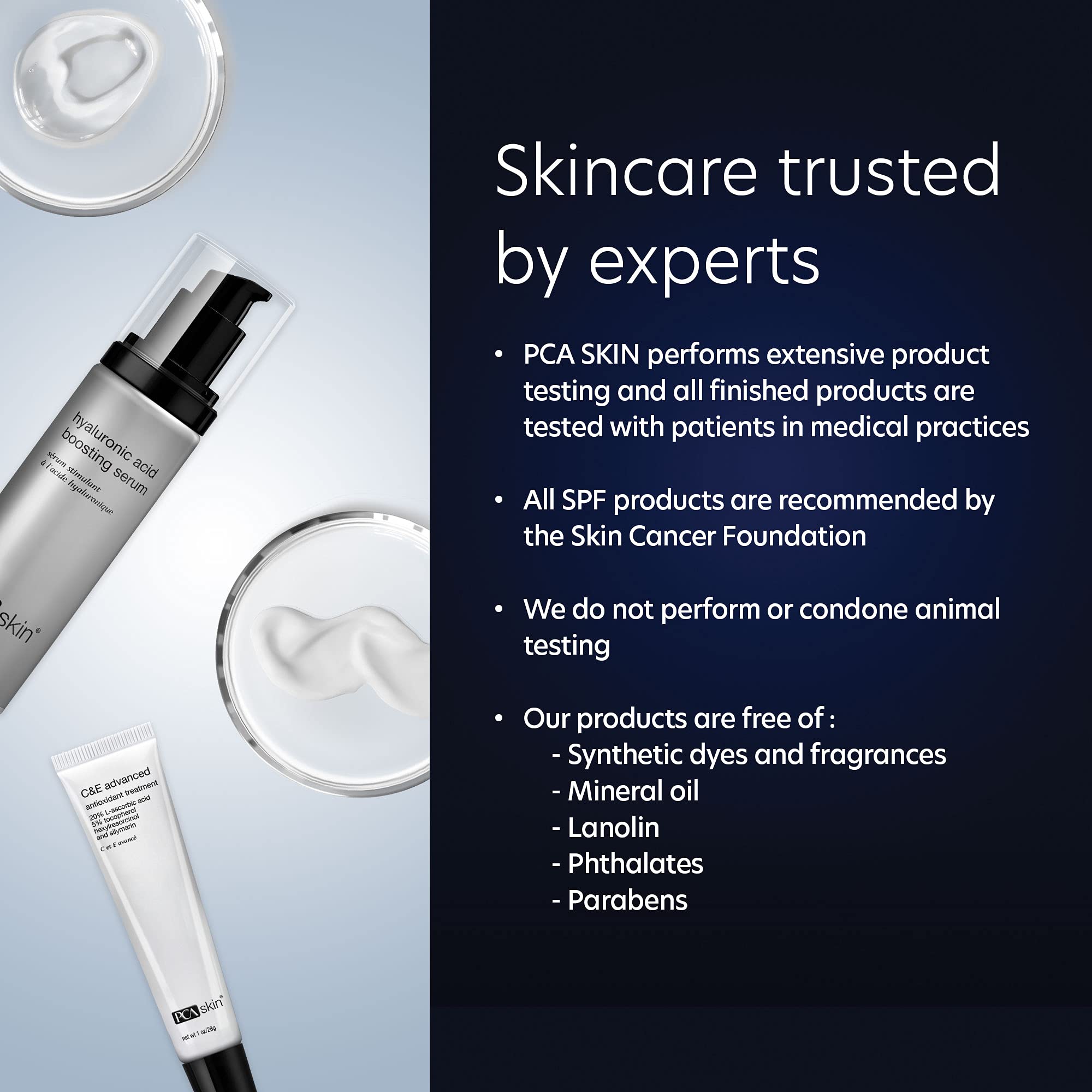 Reef-safe formula with zinc oxide in PCA SKIN Hydrator Plus SPF 30