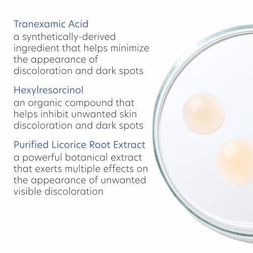 PCA SKIN Pigment Gel Pro application swatch indicating targeted spot treatment.