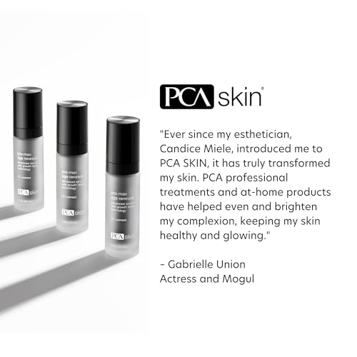 PCA SKIN Pro Max Age Renewal serum texture close-up shows smooth glide