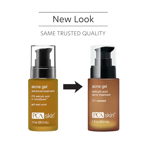 PCA SKIN Acne Gel targets blemishes with precise action.