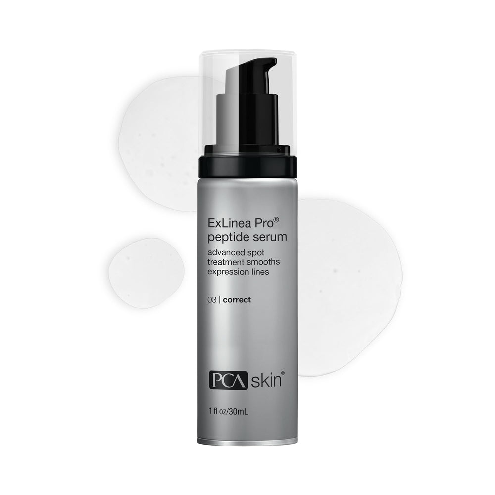 PCA SKIN ExLinea Pro Peptide Serum bottle for daily hydrating care
