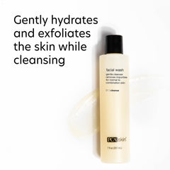 PCA SKIN Gentle Foaming Face Wash foam on hand demonstrating gentle cleansing.