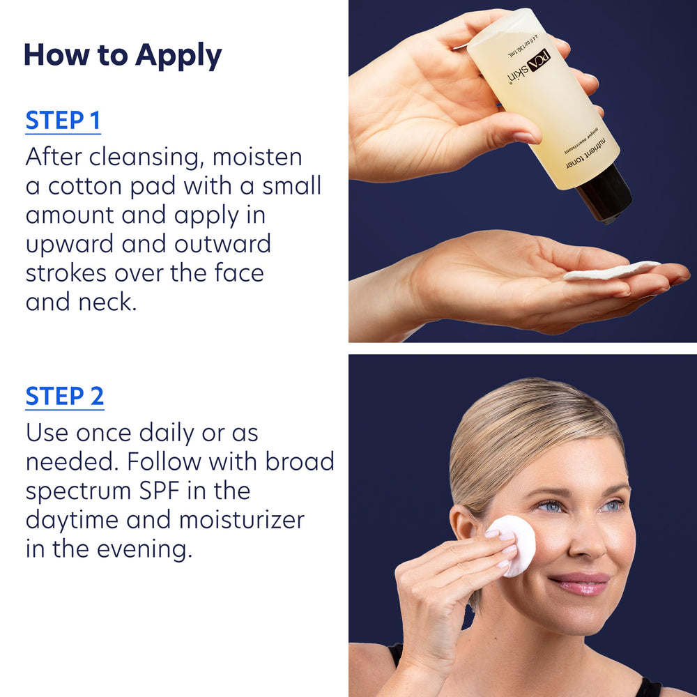 Lifestyle image suggesting a subtle glow from using PCA SKIN Nutrient Face Toner.