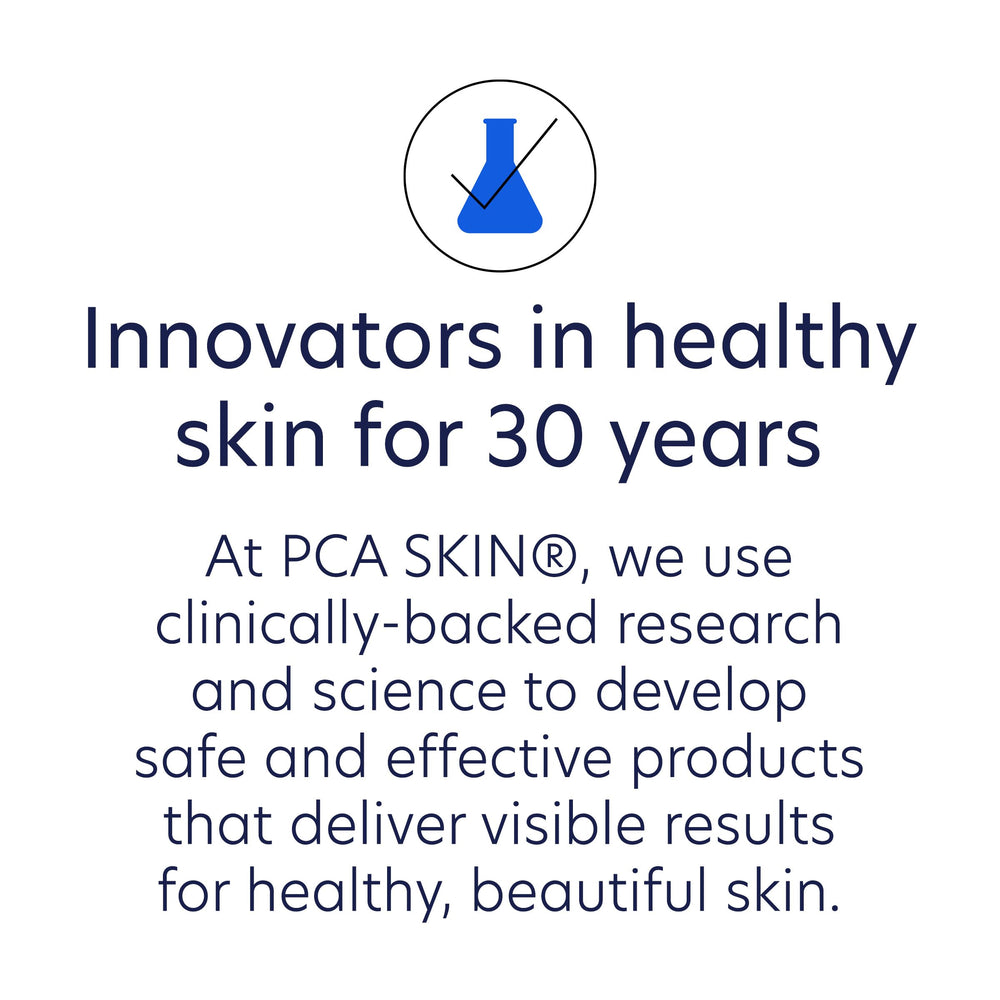 PCA SKIN ReBalance ingredient-friendly formula supports sensitive skin care.
