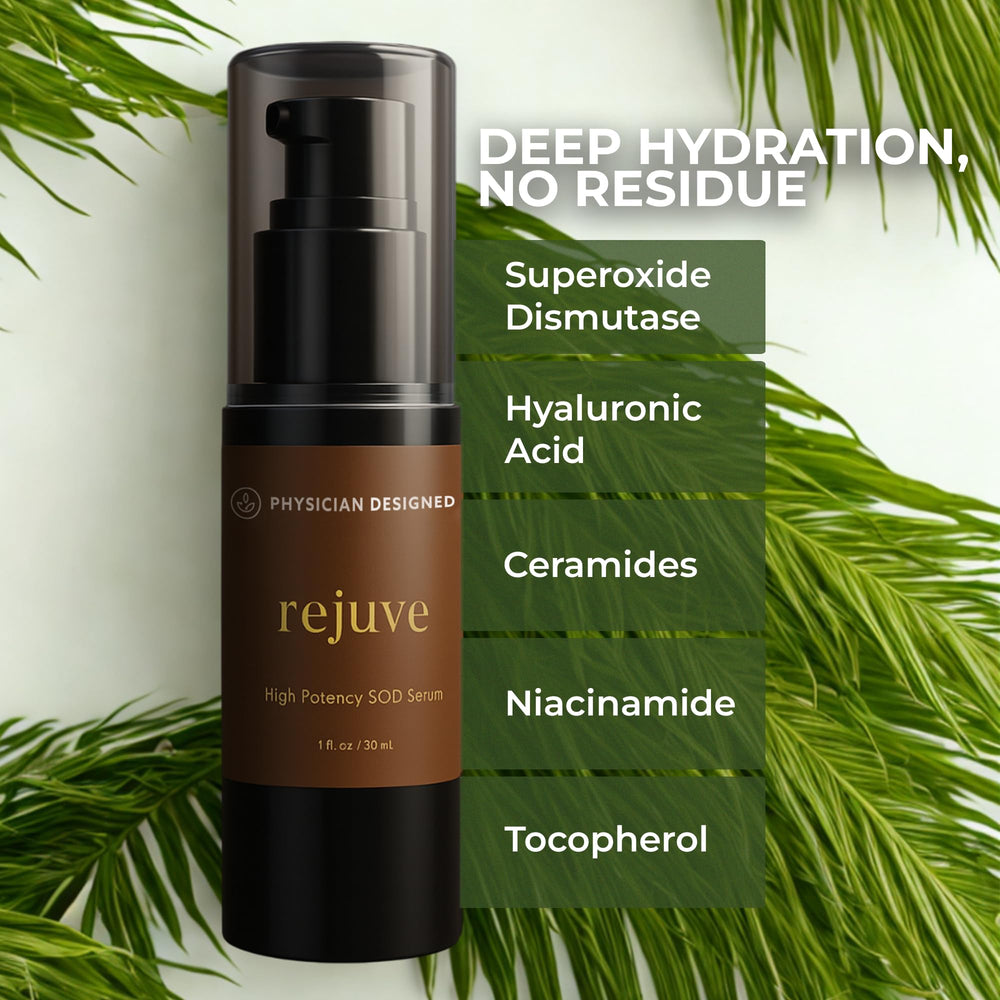 PD VARS Rejuve serum being applied for smooth daily hydration