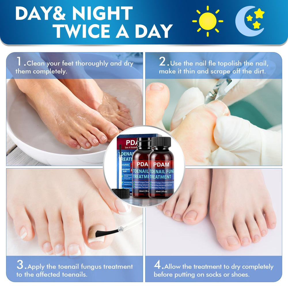 PDAM twice-daily application fits everyday routine.