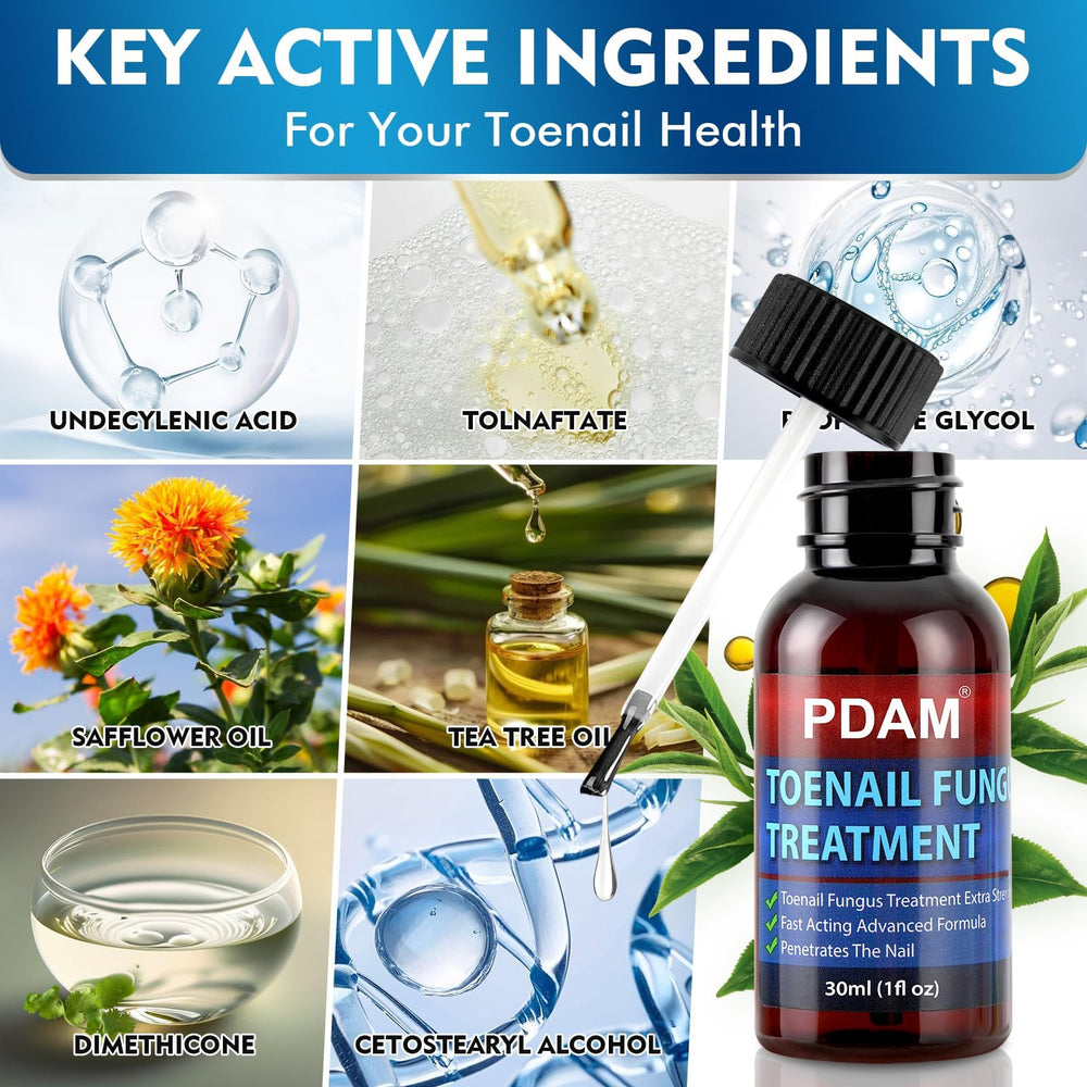 PDAM visible nail renewal process shown on surface.