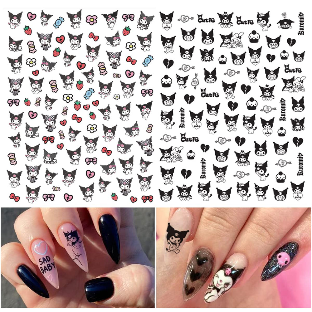 PDFADSK designer decals offer chic styles for professional-looking manicures.