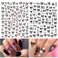 PDFADSK designer decals offer chic styles for professional-looking manicures.