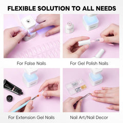 PEACECOLOR USB-powered nail lamp for on-the-go gel manicures