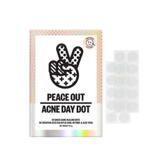 Peace Out Acne Day Dot patch-on-skin provides discreet daytime protection for blemishes.
