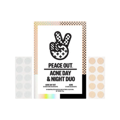 Peace Out Acne Day Dots are invisible under makeup for discreet daytime wear