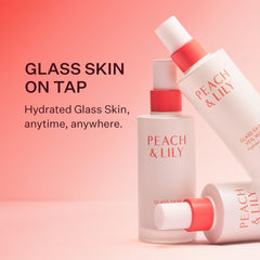 Peach & Lily Glass Skin Veil Mist used under makeup to prep skin