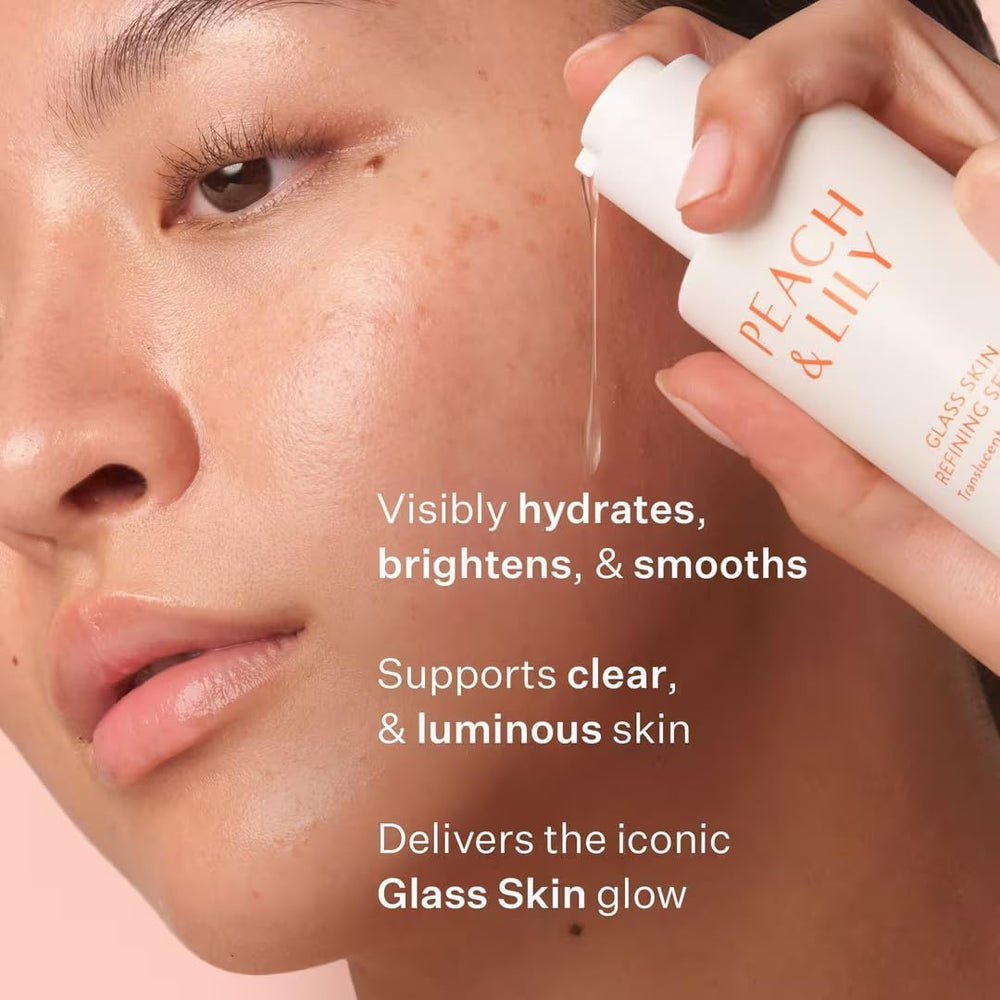 Peach & Lily ingredient-hyaluronic-acid highlights hydrating action for plumper-looking skin.