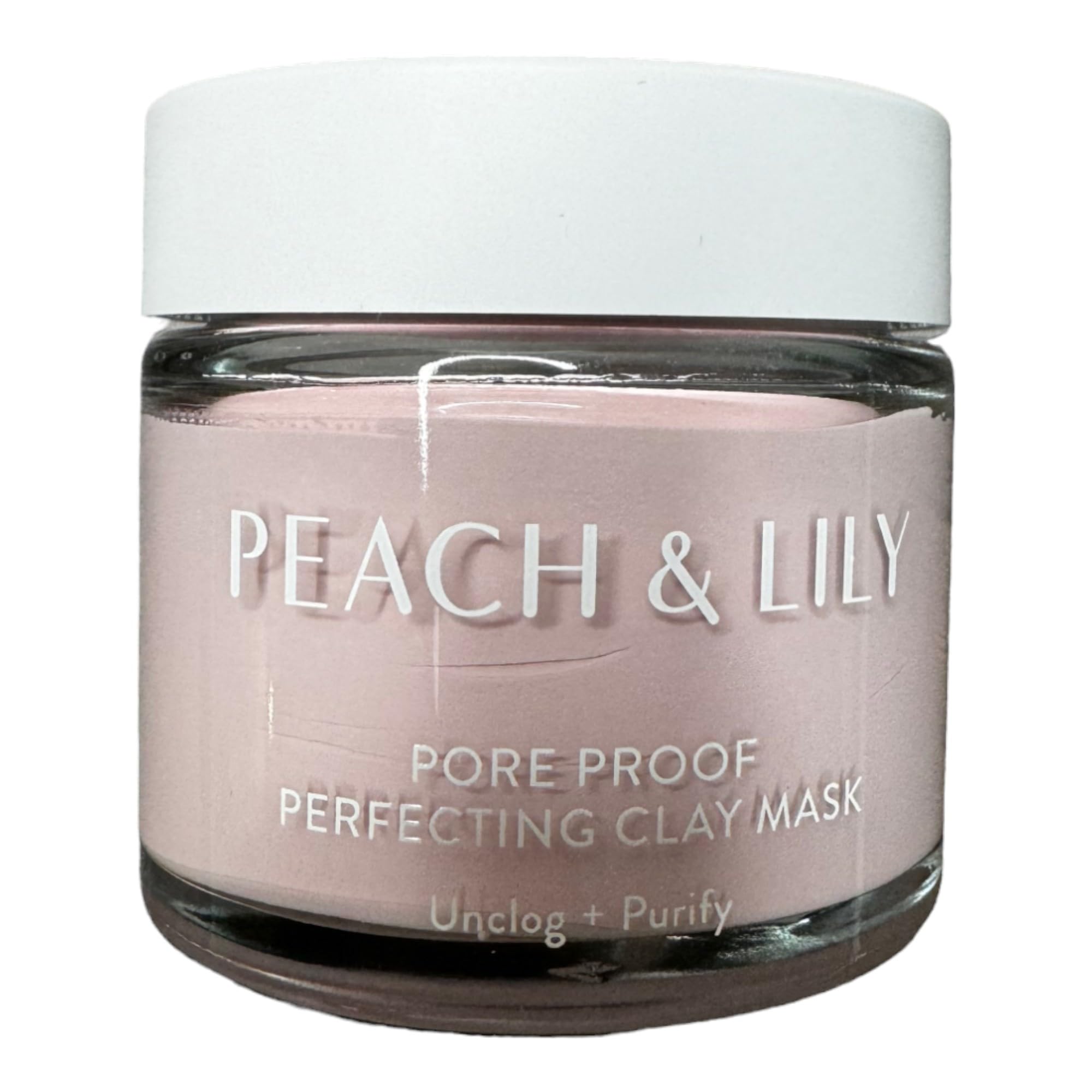 Peach & Lily Pore Proof mask ready for application during skincare routine