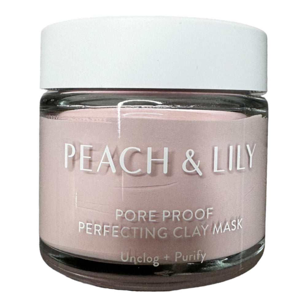 Peach & Lily Pore Proof mask ready for application during skincare routine