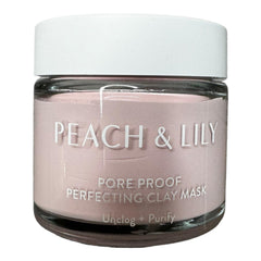 Peach & Lily Pore Proof mask ready for application during skincare routine
