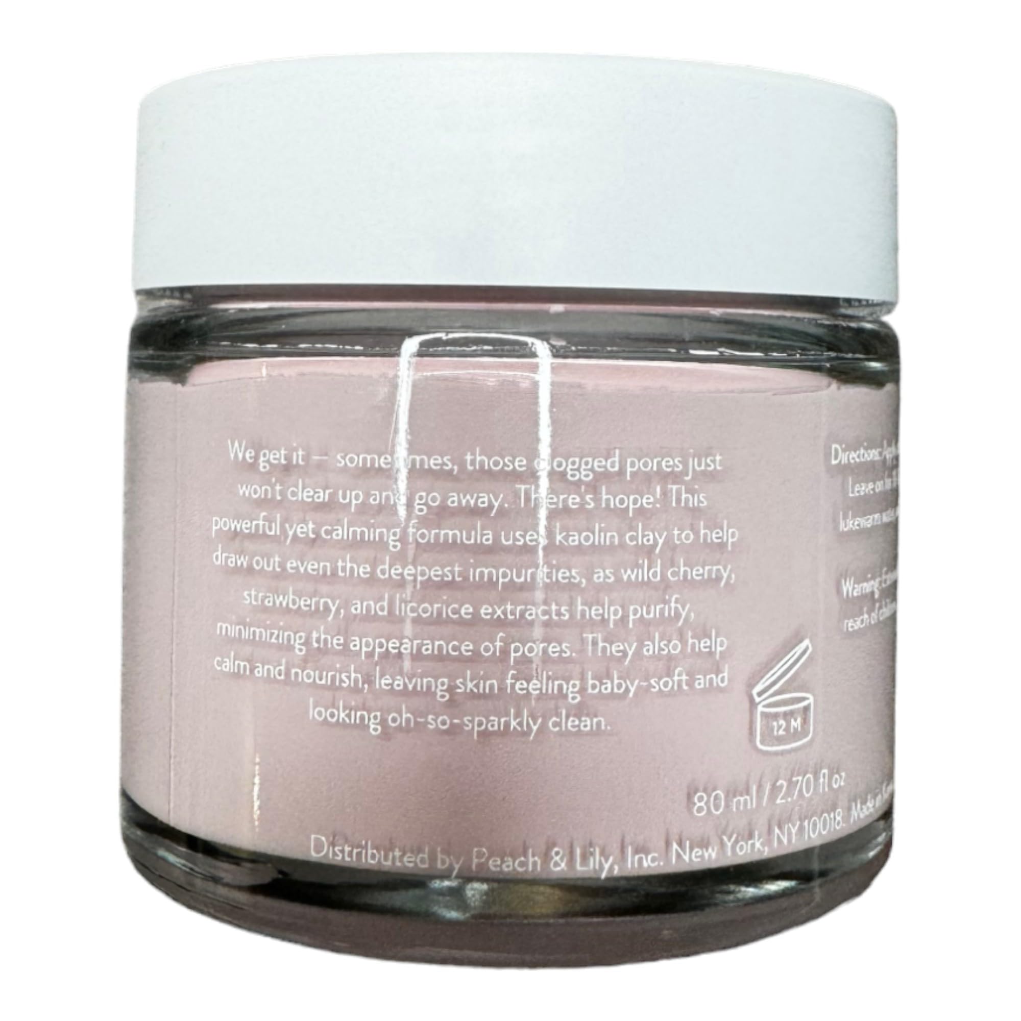 Peach & Lily Pore Proof packaging on shelf